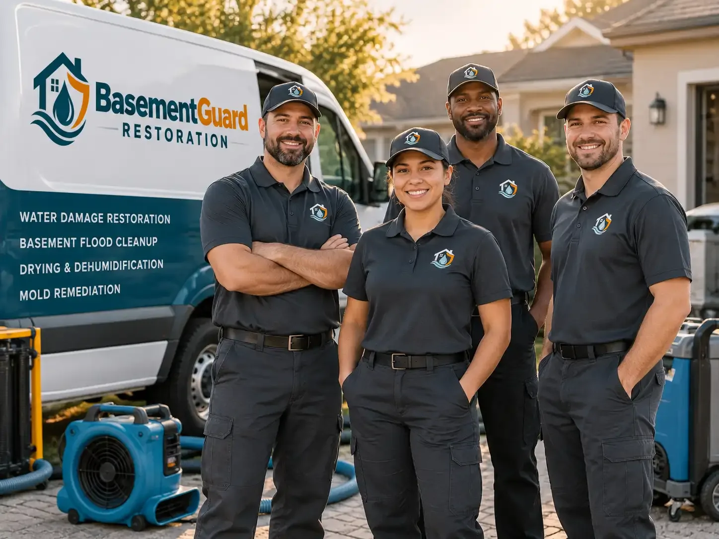 Basement Water Damage Restoration company in Hoople, ND